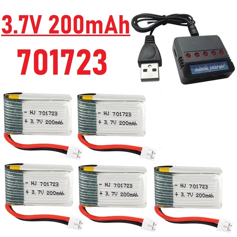 Bateria Lipo 3.7V 200mAh com C - Eachine Drone E010 avaliação e preço